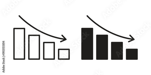 Chat arrow down icon vector. EPS 10 editable vector bundle