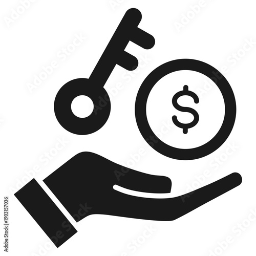 Opportunities Glyph Icon Vector Illustration