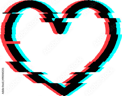 Heart Corrupted Effect