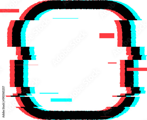 Square Corrupted Effect