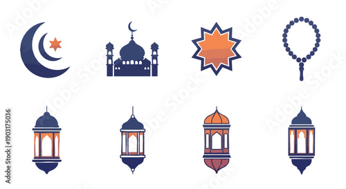 Collection Dicônes Spirituelles du Ramadan, Géométriques et Plates