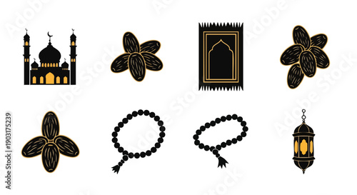 Collection Silhouette Ramadan or Luxe