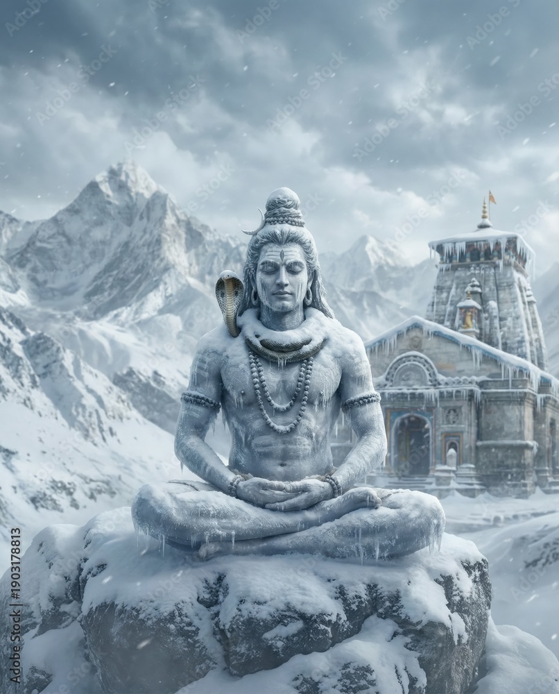 Fototapeta premium Lord shiva | Shivaratri | Maha Shivaratri | Mahadev