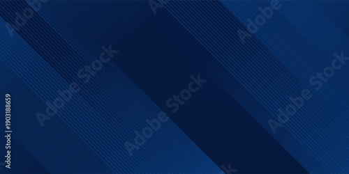 Black dark navy blue silver abstract pattern background. Geometric shape. Line triangle angle fold polygon diamond 3D simple abstract modern