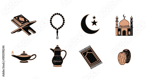 Collection Duoton dIcônes Religieuses Géométriques