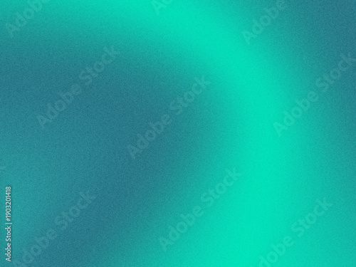 Abstrakter Teal-Farbverlauf mit feiner Körnung – moderner minimalistischer Hintergrund