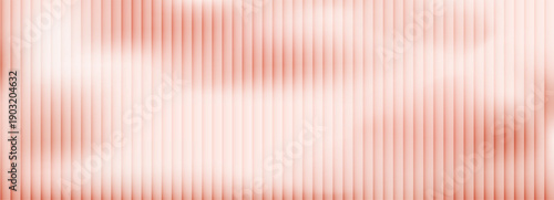 Y2K Glass grainy ribbed Blurred soft pink Abstract fractal effect ribbed glass texture with vibrant gradients smooth fluted vertical lines bg. Multicolored glass texture for banner,