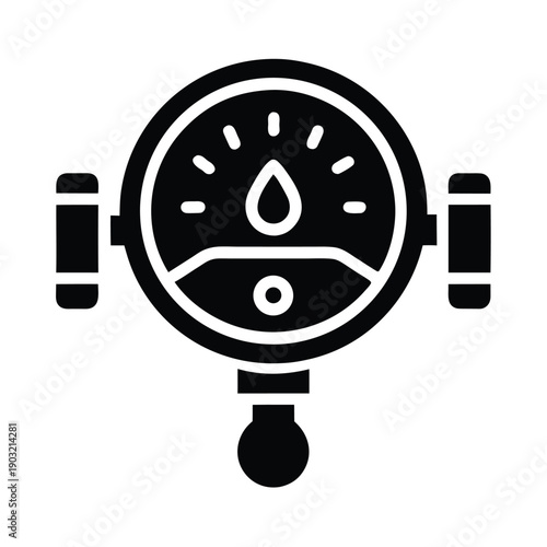 Smart Water Meter Icon