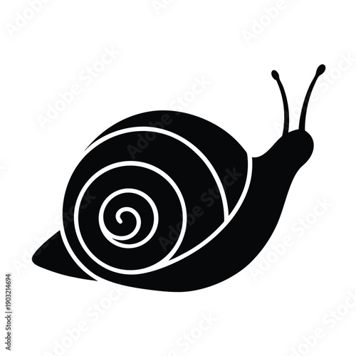 Snail Shell Minimal Icon