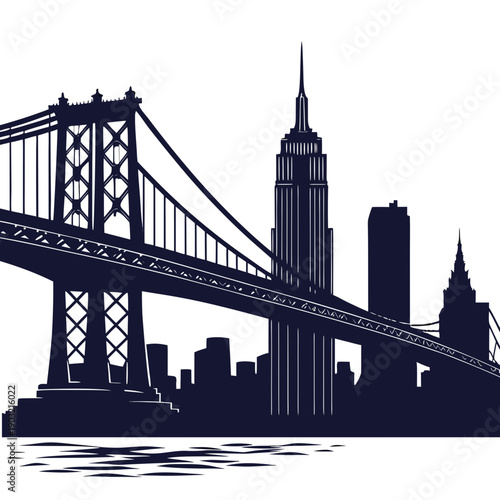 Iconic san francisco skyline featuring the golden gate bridge and cityscape