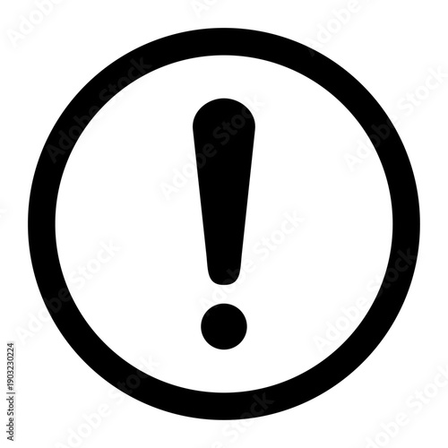 注意マークのアイコンイラスト016