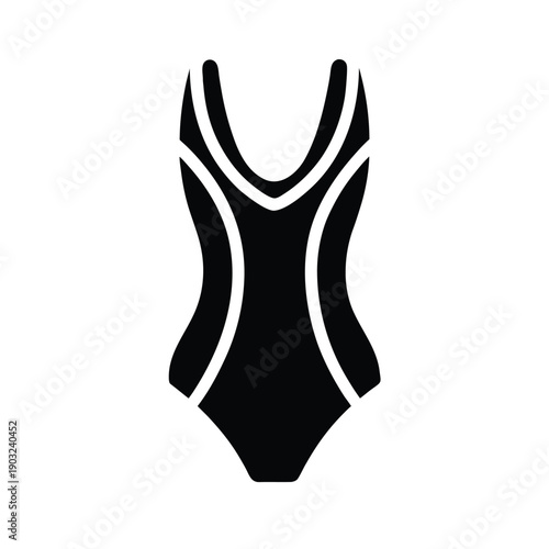 swimsuit one piece icon