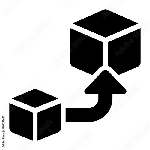 Upselling, Upsell, Upgrade Glyph Solid Icon