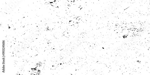 Distressed grain texture vector illustration dirt messy splash overlay and black and white Dust distress grungy effect paint. Vertical scratch rustic surface effect monochrome texture composed dust.