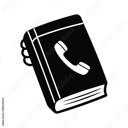 telephone directory book icon