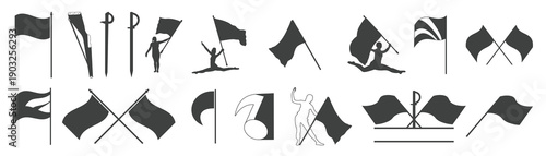 color guard marching band split monogram color guard design
