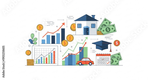 Whisk illustration for baking and cooking kitchen utensil for mixing and blending food