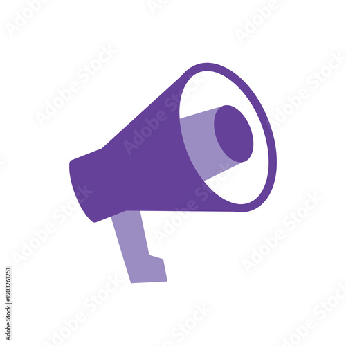 Marketing megaphone loudspeaker announcement icon
