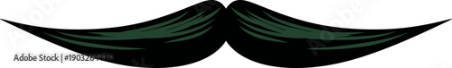 Handlebar Mustache Vector