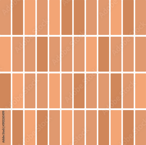Vertical brick pattern. Grid surface for wall or floor