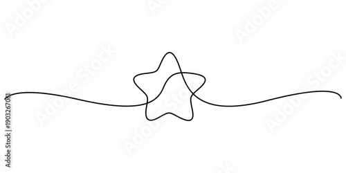 Minimalist single continuous line drawing of a thumbs-up hand gesture vector illustration