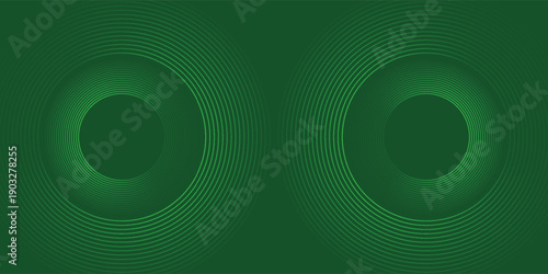 Abstract blue glowing geometric lines on dark blue background. Modern shiny blue circle lines pattern. Futuristic technology concept. Suit for cover, poster, banner, brochure, header, website. eps 10