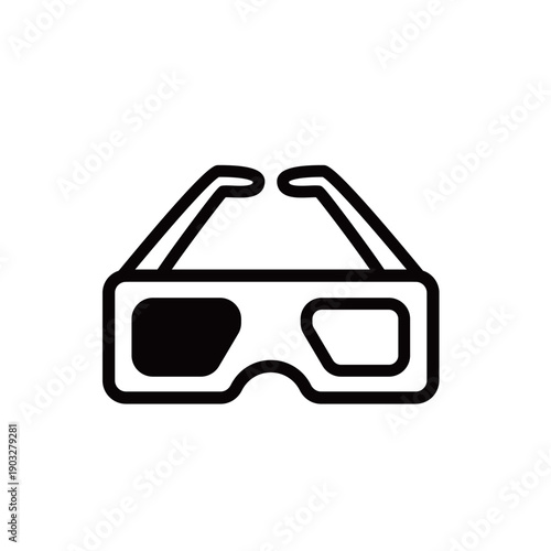 3Dメガネ アイコン