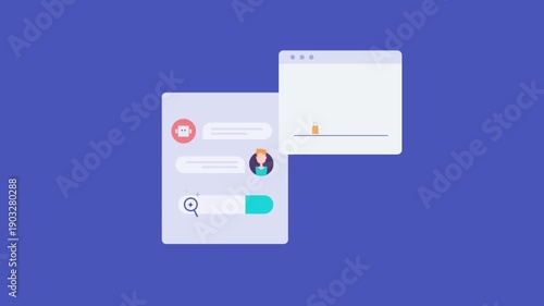 Customer chat, explore and complete purchase through automated conversational AI process.