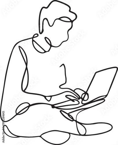 One-Line Digital Nomad