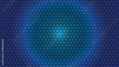 Seamless abstract blue binary code background featuring a dark metallic grid pattern and textured carbon fiber technology wallpaper design