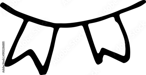 Doodle Bunting Banner