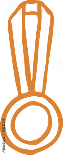 Hand Drawn Award Medal