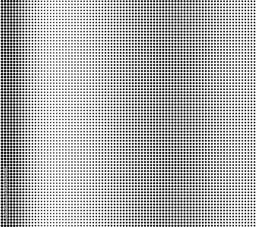 Halftone Dotted Background Vector Illustration