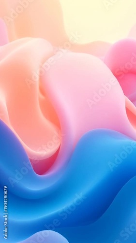 abstract pink background with waves
