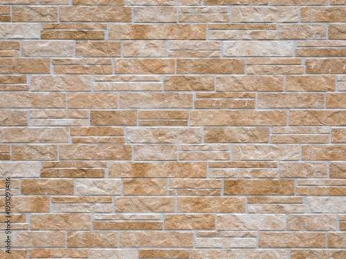 タイル模様の住宅の外壁