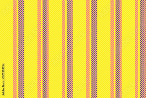 Louch fabric textile vector, store vertical lines stripe. Sesigner background pattern texture seamless in yellow and violet colors.
