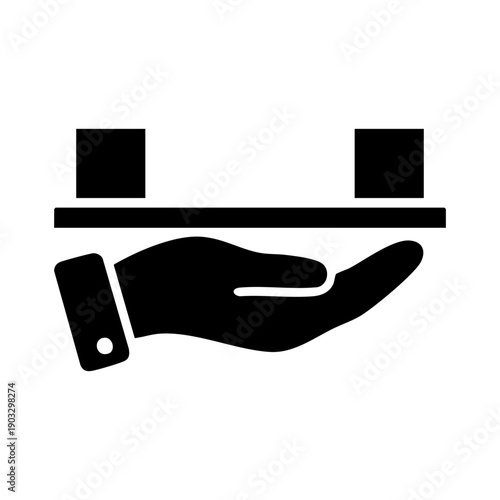 Hand balancing two objects