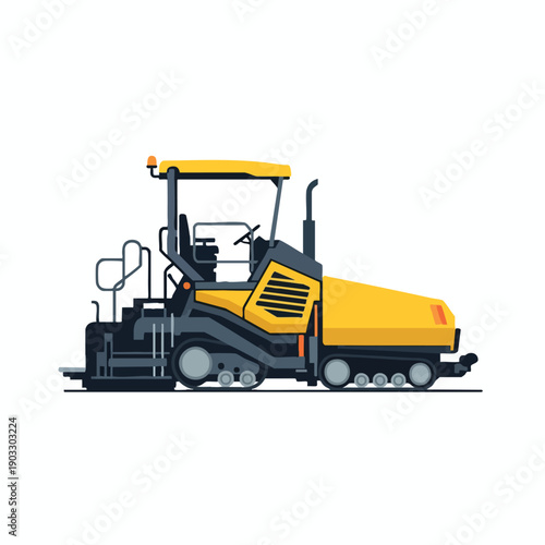 Yellow Road Roller Compactor