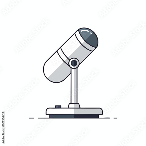 Adjustable Desk Lamp Illustration