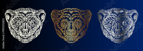 Bear Head Design Collection