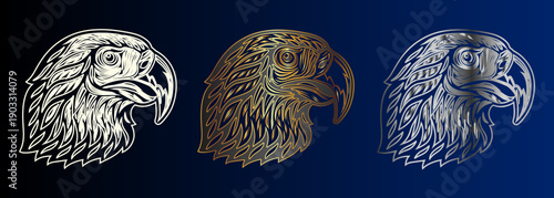 Eagle Head Design Variations