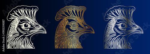 Animal Head Design Elements