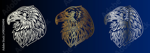 Eagle Head Design Elements