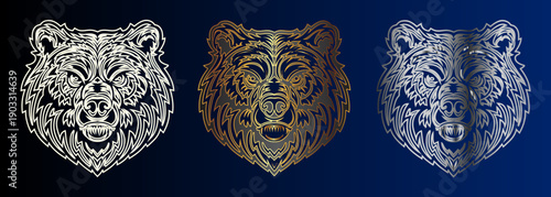 Bear Design Graphic Elements