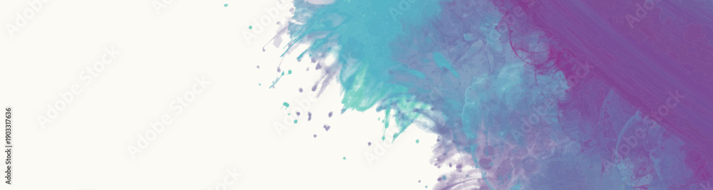 Obraz premium Abstract artwork with flowing paint textures and bright colors, ideal for creative design, modern backgrounds, and artistic visual concepts. vector