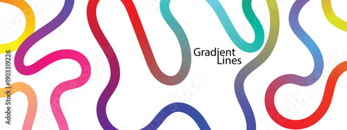 colorful gradient lines. abstract colorful background.