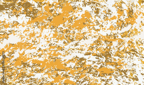 Abstract gold and white textured background with organic patterns and subtle grunge effect