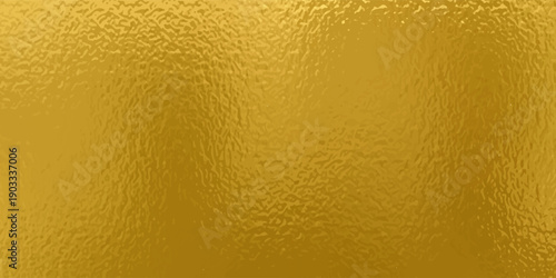 Vector gold foil texture background. Abstract gradient bright and shiny light reflection rough texture surface. Vector illustration for background, backdrop, web, wallpaper, print and design artwork.