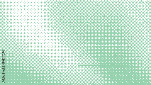 Vibrant green pixelated texture with gradient effect