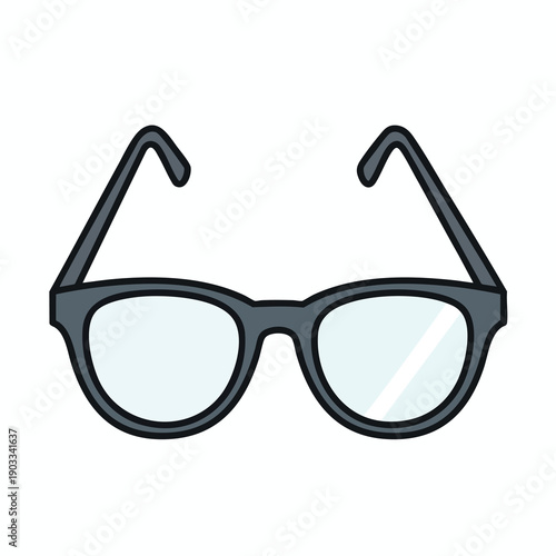 Stylish Eyeglasses Illustration